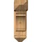 Ekena Millwork Olympic Arts and Crafts Smooth Bracket w/ Offset Brace, Western Red Cedar, 7 1/2"W x 20"D x 24"H BKT0806X20X24OLY03SWR - alternate 4